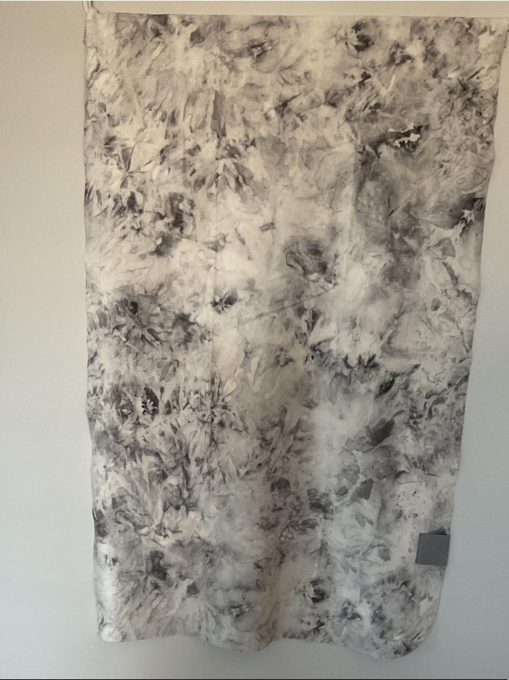 Lululemon Yoga Mat “The Towel”Grey and White Marble Print
